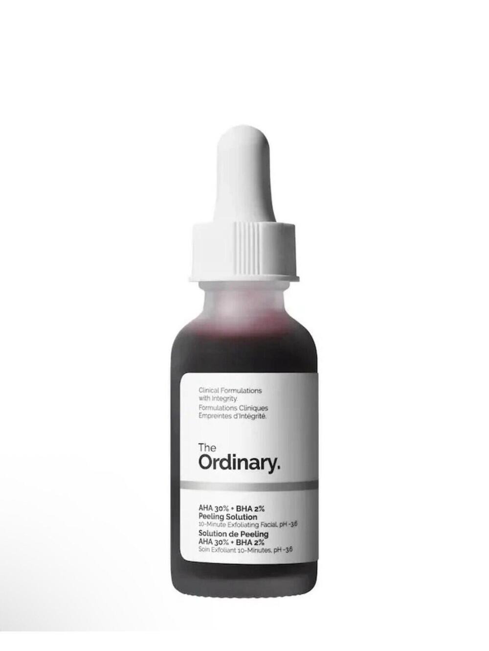 The Ordinary AHA 30% + BHA 2% Peeling Solution 1oz